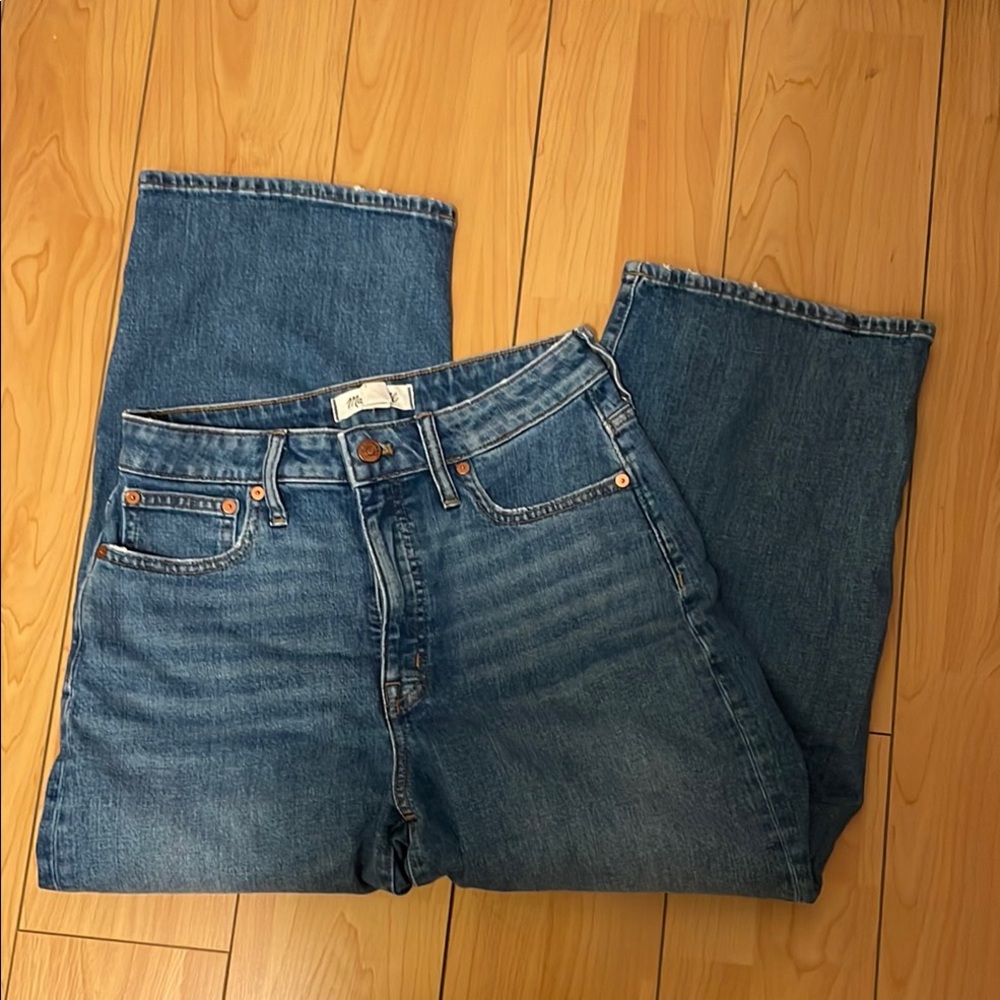 Madewell Curvy Slim Wide-Leg